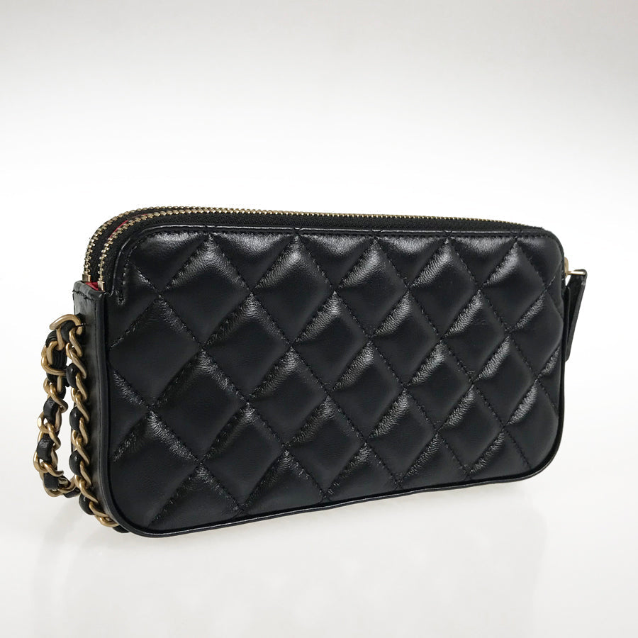 CHANEL Matelasse Chain wallet Wallet bag