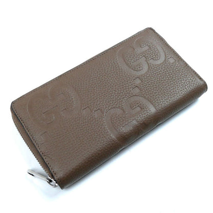Gucci Jumbo GG Leather Zip Around Wallet