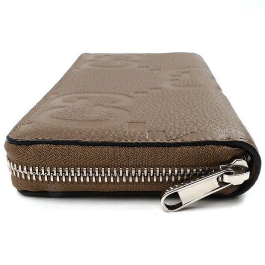 Gucci Jumbo GG Leather Zip Around Wallet
