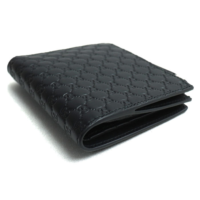 Gucci Microguccissima Leather Compact Wallet
