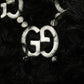 Gucci GG Marmont GG Pattern Faux Fur Leather 2way Shoulder Bag