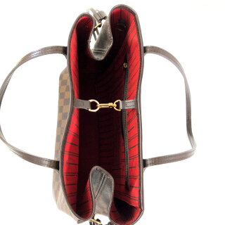 Louis Vuitton Neverfull MM Damier Canvas  Tote Bag