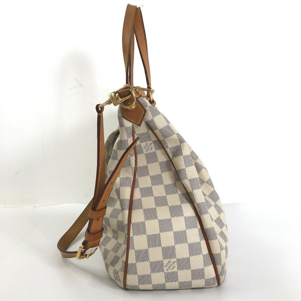 Louis Vuitton Siracusa GM Damier Azur Canvas  Shoulder Bag