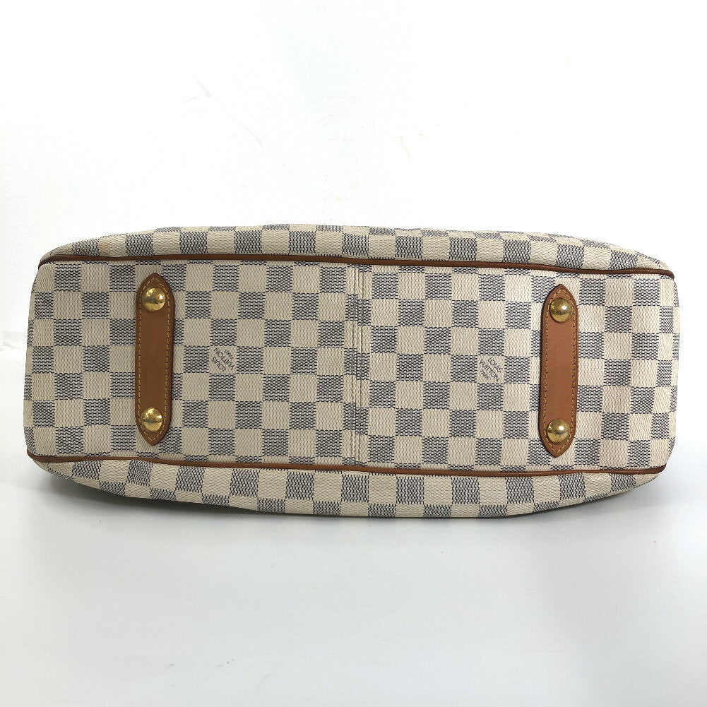 Louis Vuitton Siracusa GM Damier Azur Canvas  Shoulder Bag