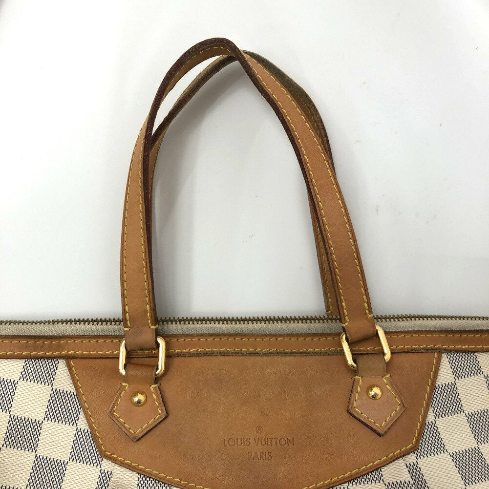 Louis Vuitton Siracusa GM Damier Azur Canvas  Shoulder Bag