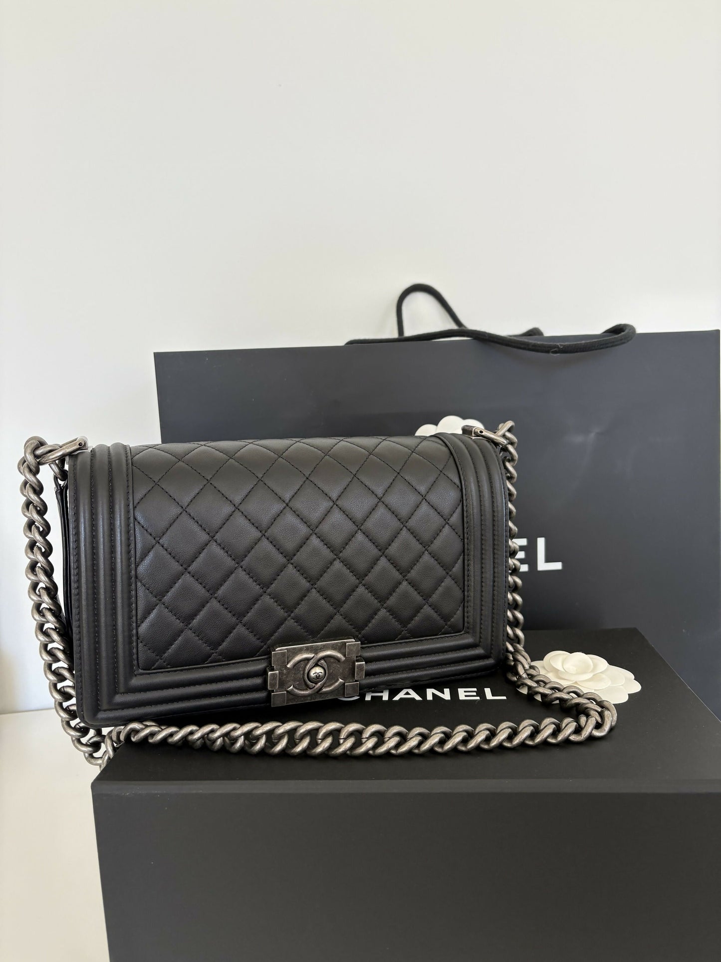 Chanel Boy Bag - FULL SET