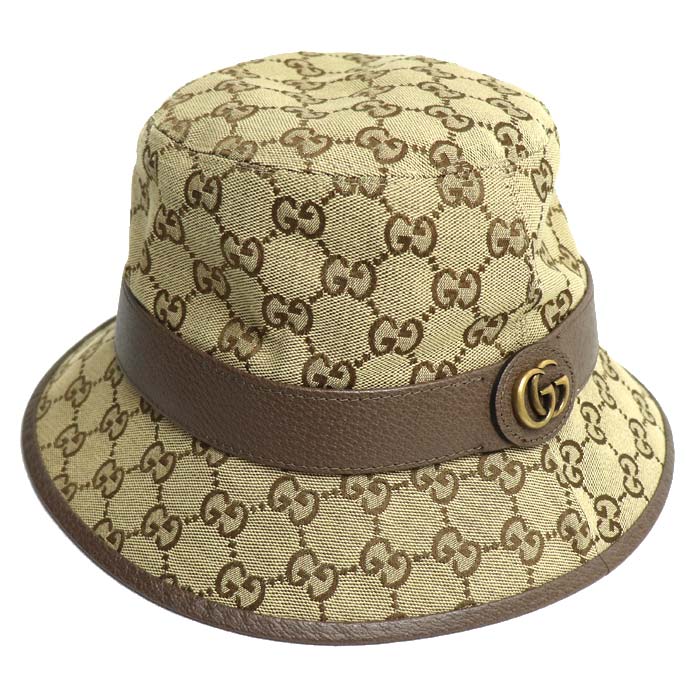 Gucci GG Canvas Cotton Polyester Bucket Hat