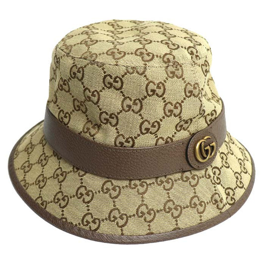 Gucci GG Canvas Cotton Polyester Bucket Hat