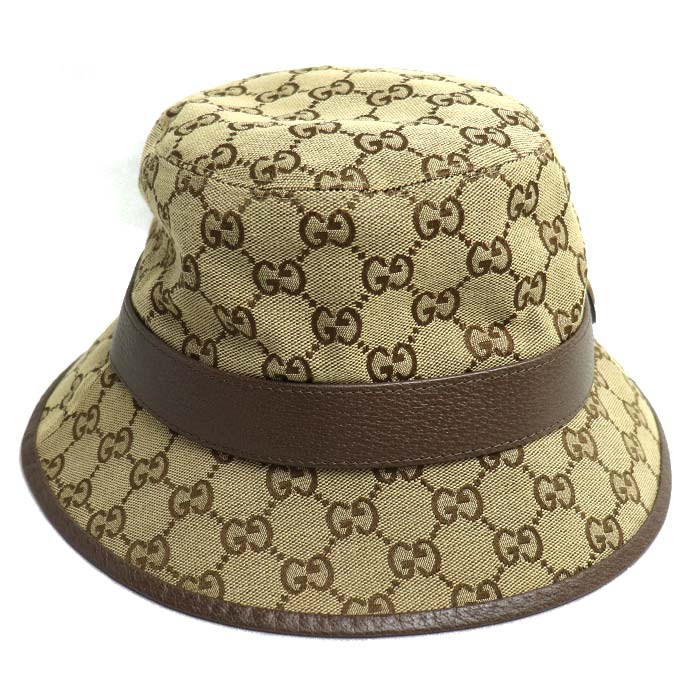 Gucci GG Canvas Cotton Polyester Bucket Hat