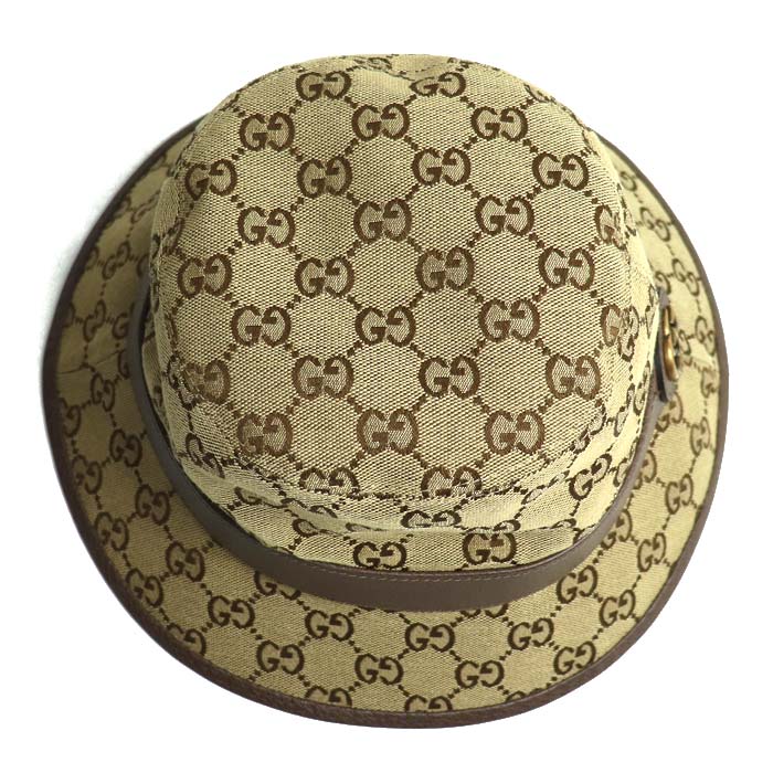 Gucci GG Canvas Cotton Polyester Bucket Hat