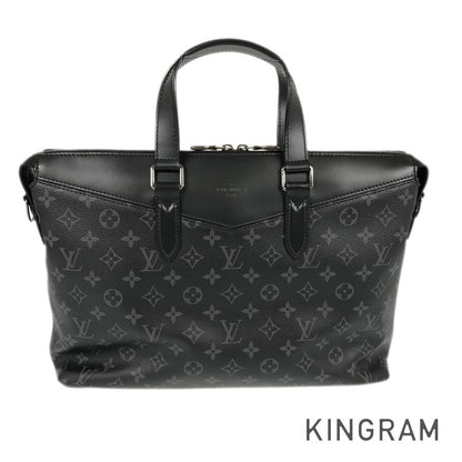 LOUIS VUITTON Monogram Eclipse Briefcase Explorer Tote Bag
