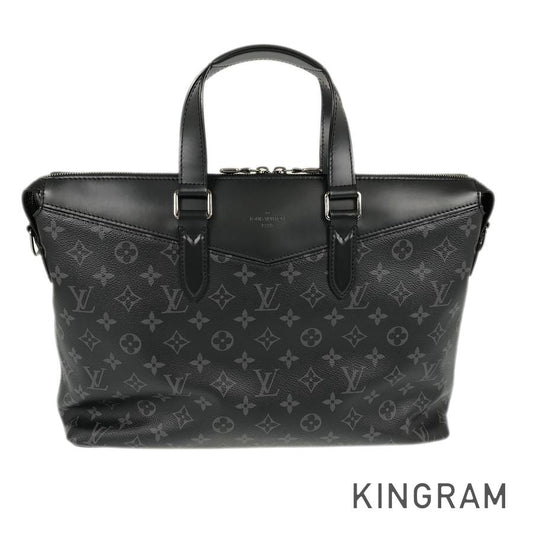 LOUIS VUITTON Monogram Eclipse Briefcase Explorer Tote Bag