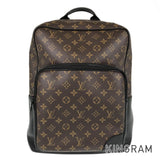 LOUIS VUITTON Monogram Macassar Dean Backpack M45335 Backpack