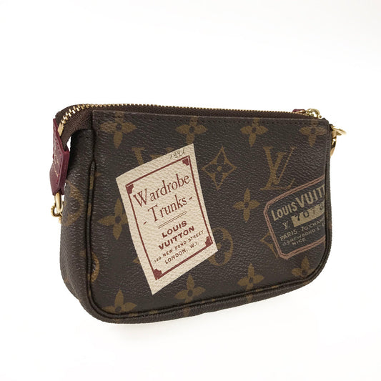 LOUIS VUITTON Monogram Mini Pochette Accessoires travel collection M63798 Pouch