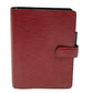 LOUIS VUITTON Epi Agenda PM Day Planner Cover Red R20057 LV Auth ki3852