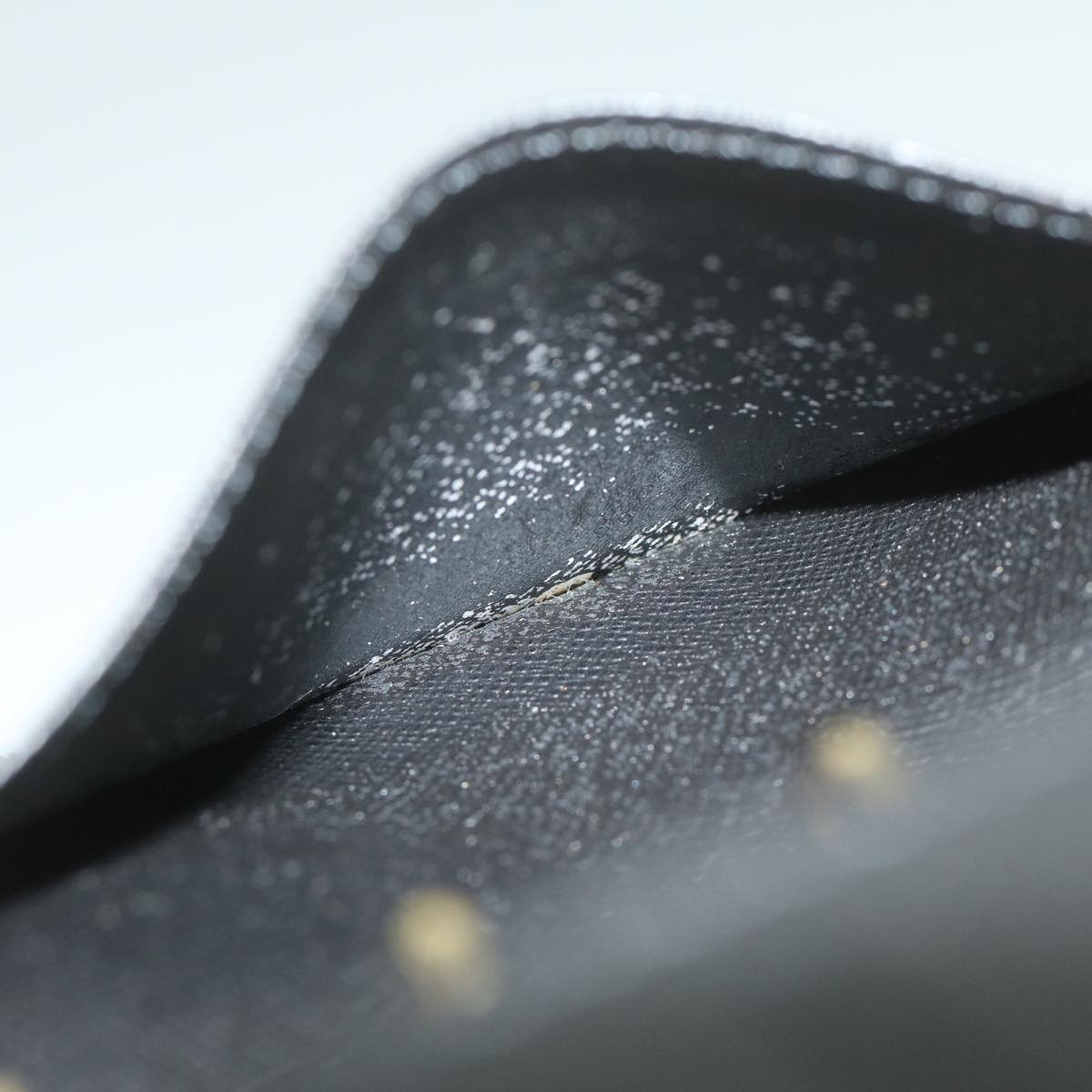 LOUIS VUITTON Epi Agenda PM Day Planner Cover Black R20052 LV Auth ki4021
