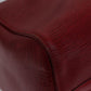 LOUIS VUITTON Epi Keepall 45 Boston Bag Red M42977 LV Auth ki4861