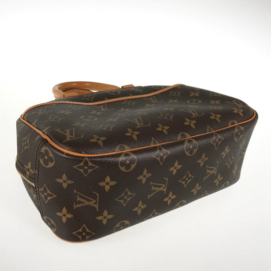 LOUIS VUITTON Monogram Trouville M42228 Hand bag