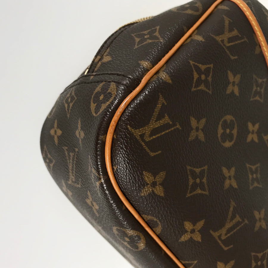 LOUIS VUITTON Monogram Trouville M42228 Hand bag