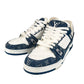 LOUIS VUITTON Monogram Denim LV trainer line 1A9JGW Men's Sneakers