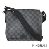 LOUIS VUITTON Damier Graphite District PM N41260 Shoulder bag