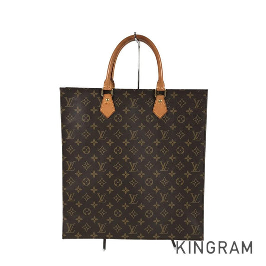 LOUIS VUITTON Monogram Sac Pla M51140 Hand bag