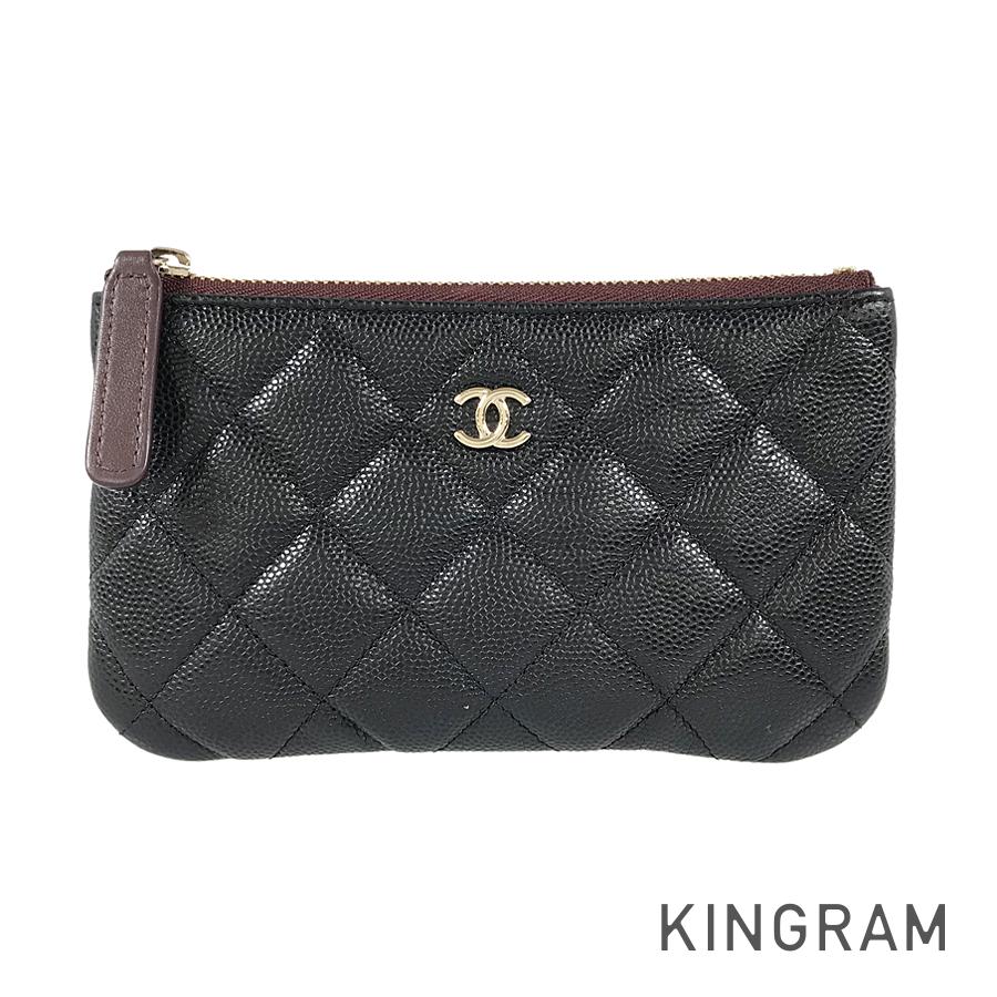 CHANEL Matelasse Classic Small Zip Pouch