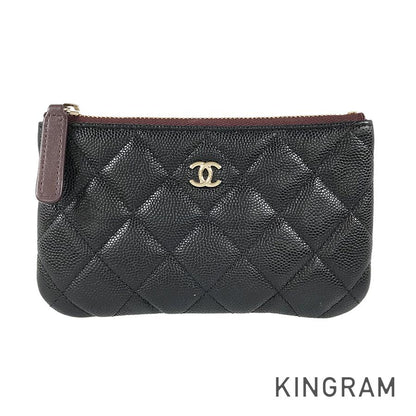 CHANEL Matelasse Classic Small Zip Pouch