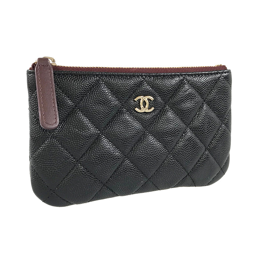 CHANEL Matelasse Classic Small Zip Pouch