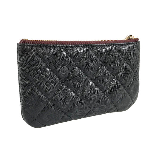CHANEL Matelasse Classic Small Zip Pouch
