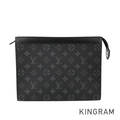LOUIS VUITTON Monogram Eclipse Pochette Voyage MM M61692 Clutch bag