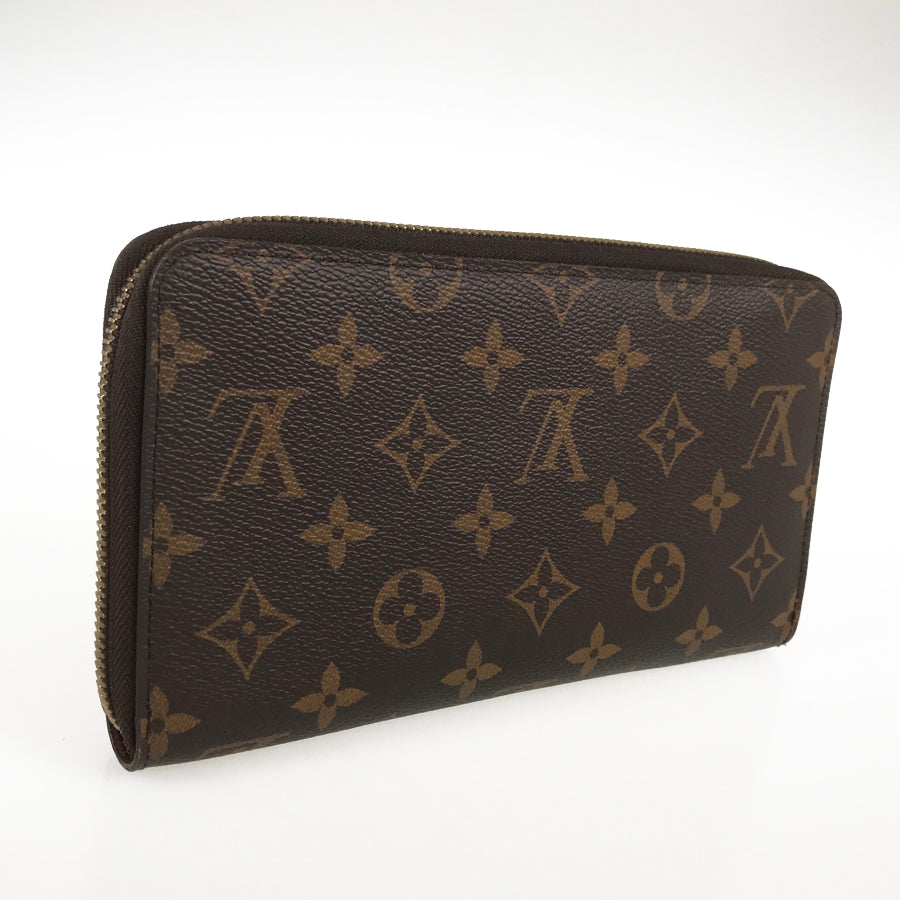 LOUIS VUITTON Monogram Zippy Organizer M62581 Long wallet Round zipper