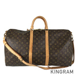 LOUIS VUITTON Monogram Keepall Bandouliere 55 M41414 Boston bag
