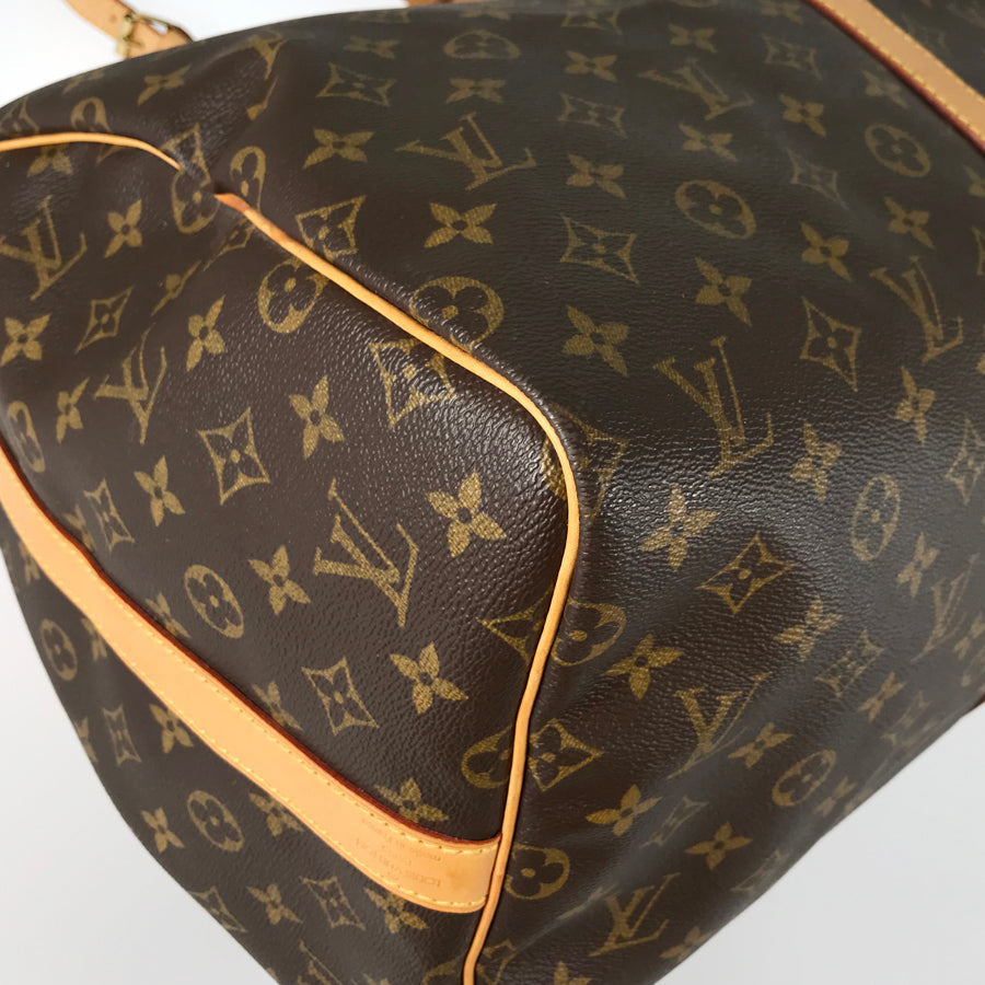 LOUIS VUITTON Monogram Keepall Bandouliere 55 M41414 Boston bag