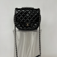 Chanel Patent Bubble Quilted Medium Calfskin Bag