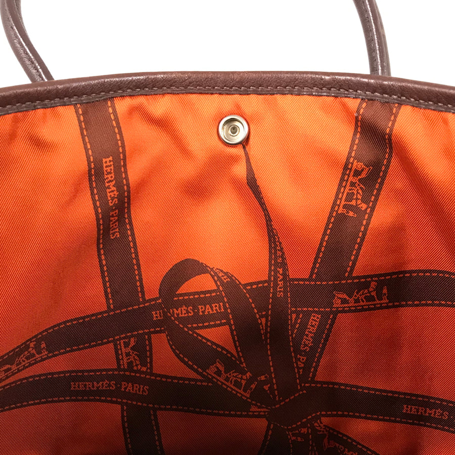 HERMES Garden party TPM ?I stamped 2005 with Twilly Tote Bag