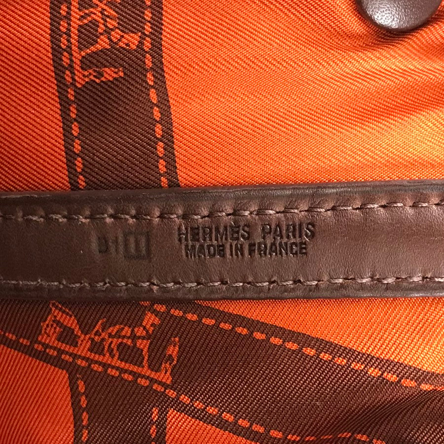 HERMES Garden party TPM ?I stamped 2005 with Twilly Tote Bag