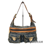 LOUIS VUITTON Monogram Denim Baggy PM M95049 Shoulder bag
