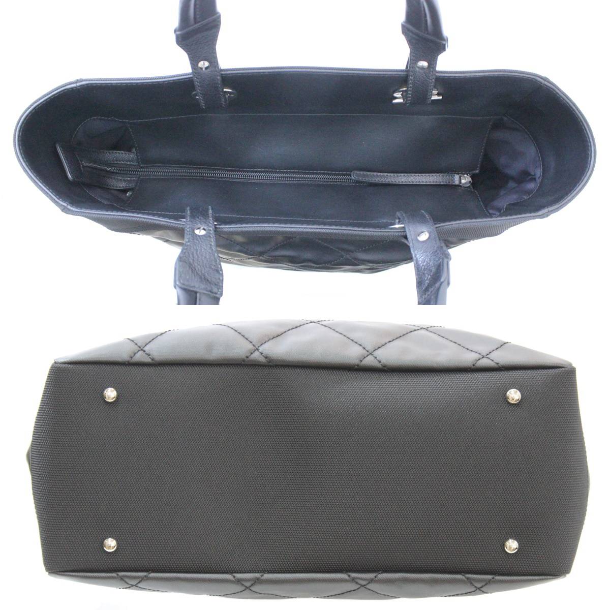 Chanel Paris Biarritz Tote Bag GM Black