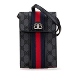 Gucci The Hacker Project Balenciaga Canvas Leather Shoulder Bag
