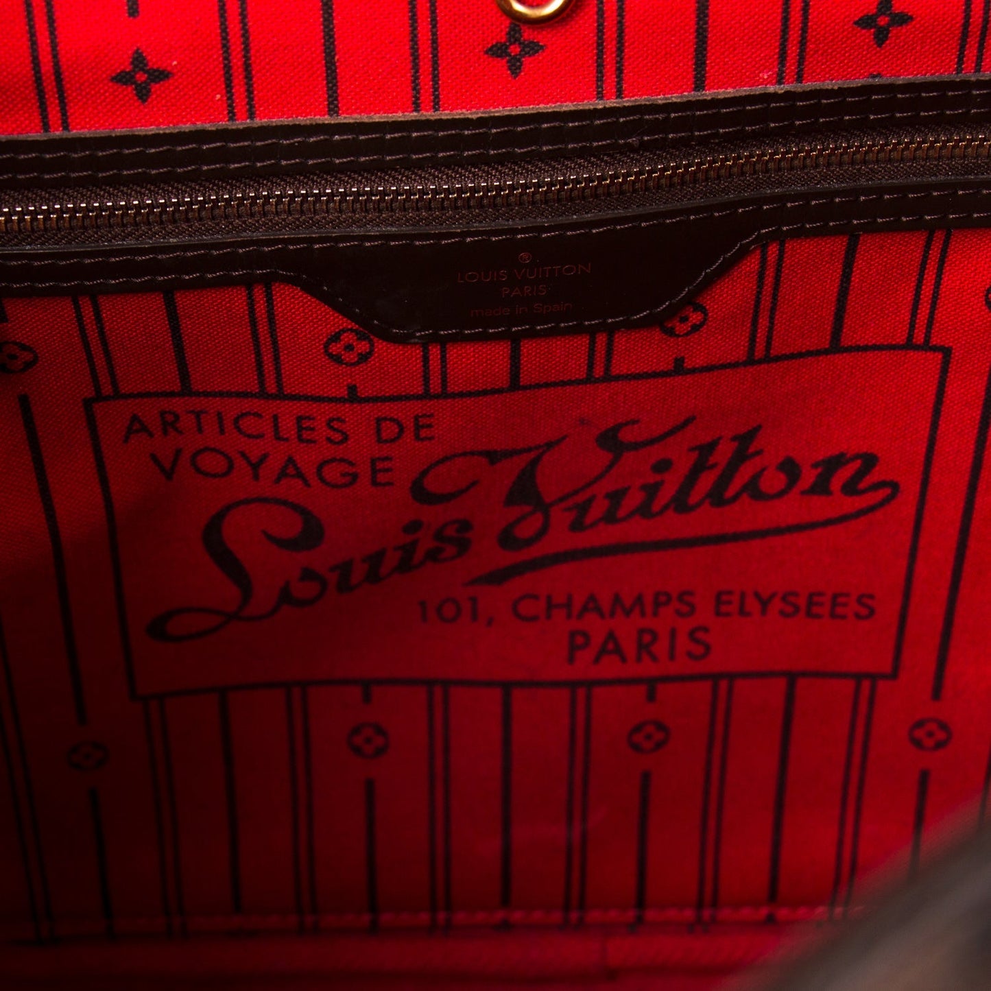 Louis Vuitton Damier Ebene Neverfull MM
