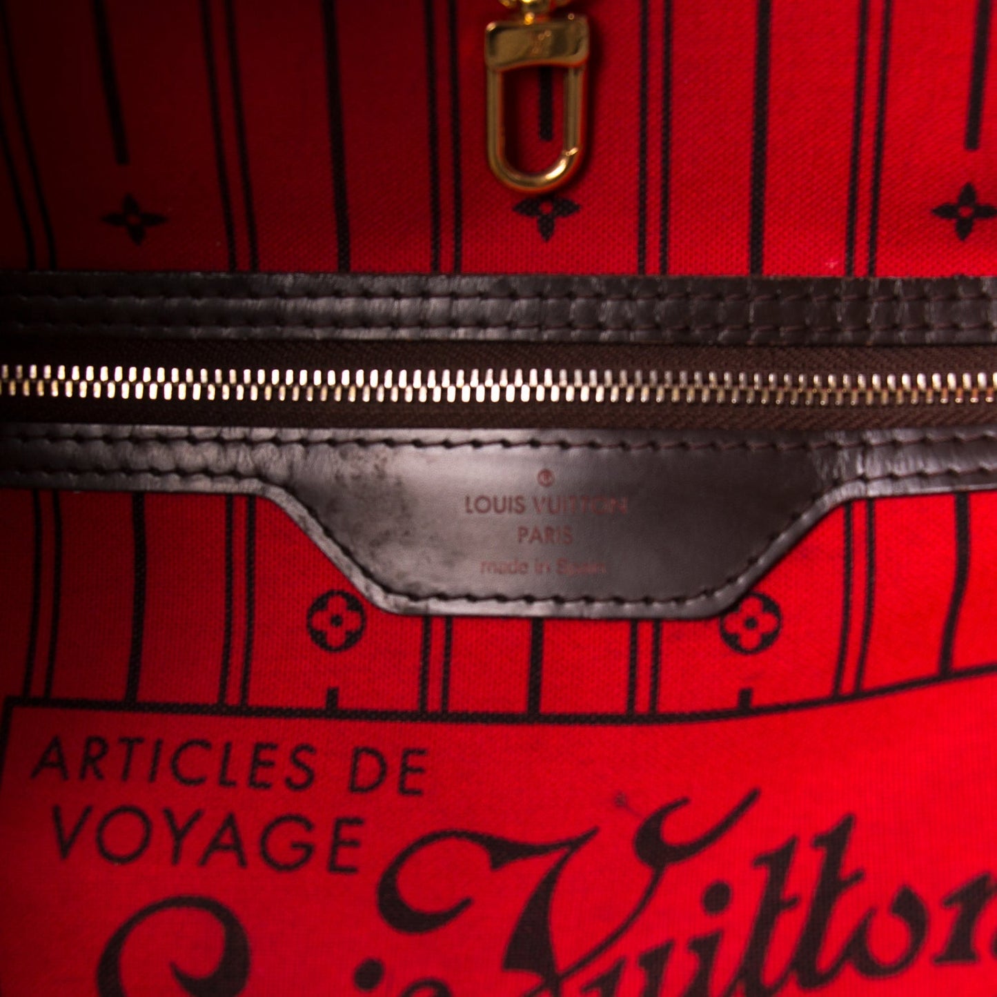 Louis Vuitton Damier Ebene Neverfull MM