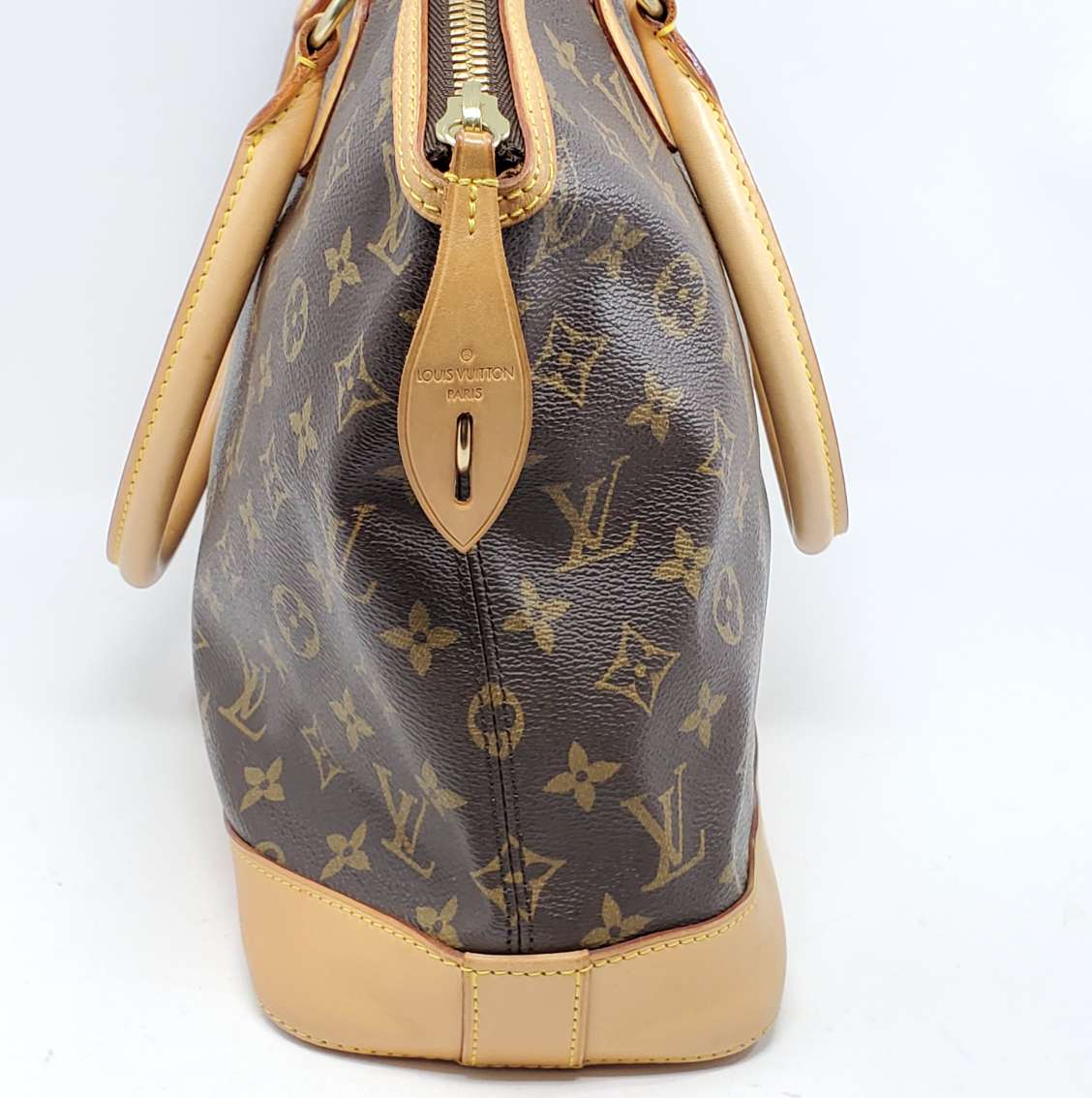 Louis Vuitton Lockit MM Monogram Shoulder Bag