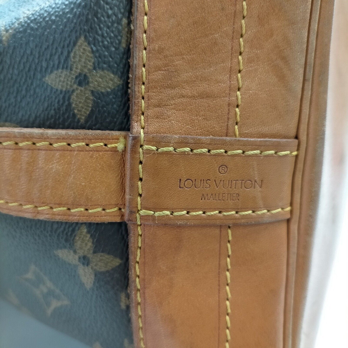 Louis Vuitton Noe Brown Monogram Shoulder Bag