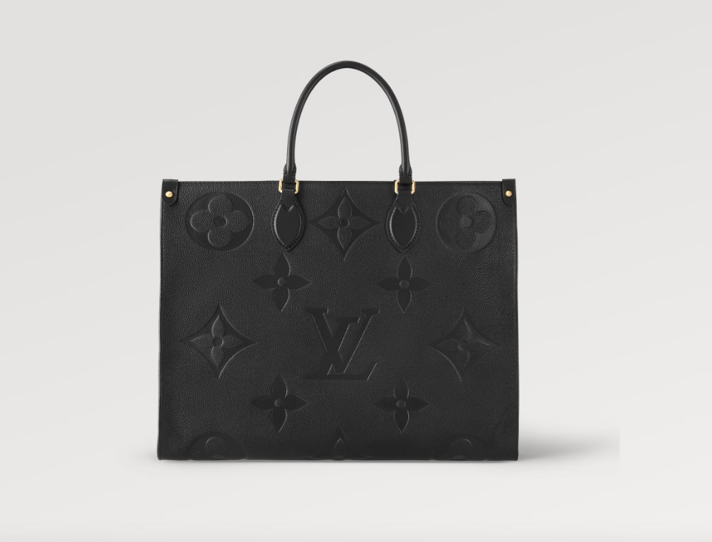 LU VI -  ON THE GO EMPREINTE LEATHER TOTE BAG
