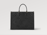 LU VI -  ON THE GO EMPREINTE LEATHER TOTE BAG