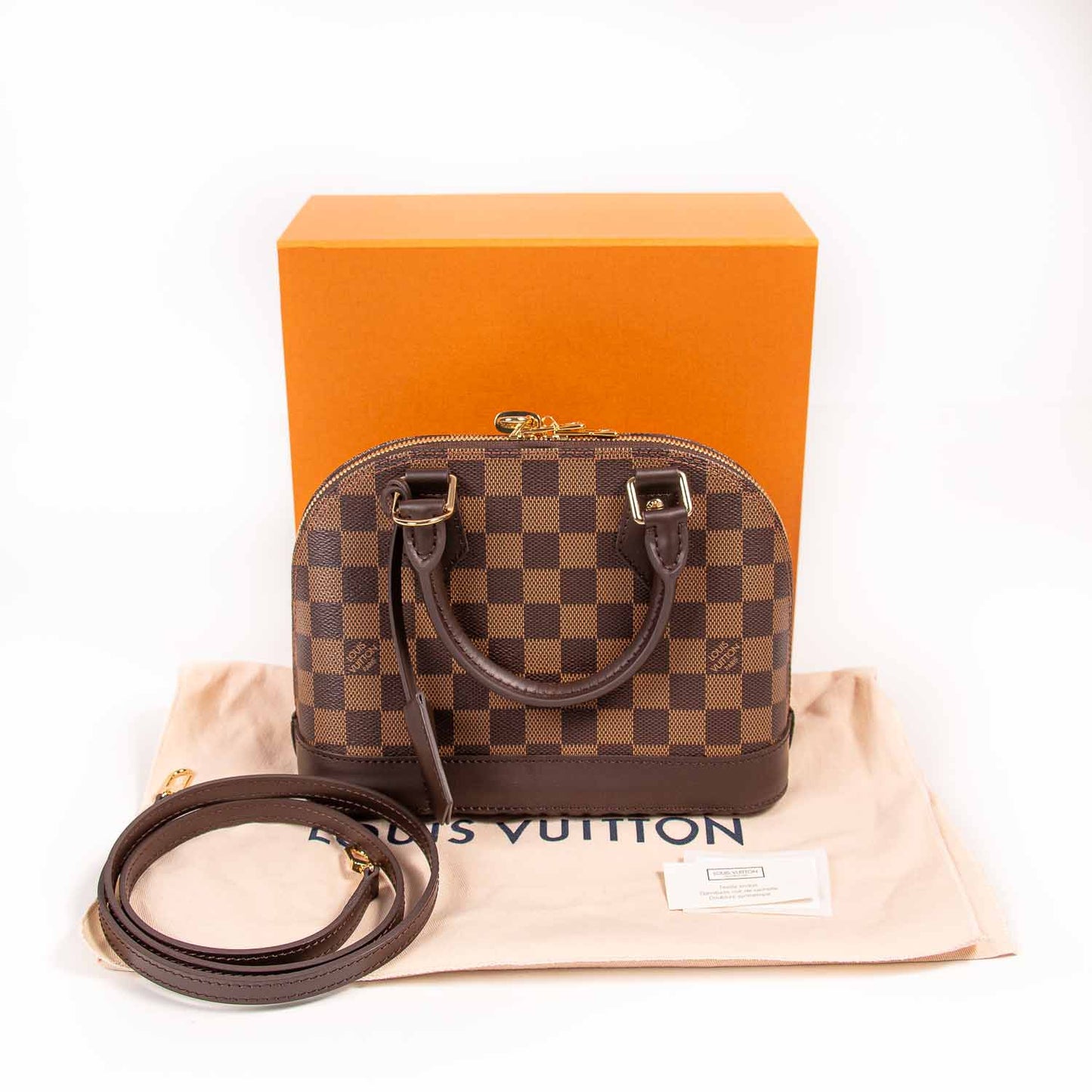 Louis Vuitton Damier Ebene Alma BB