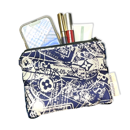 Travel Stamps   Silk Scarf All-Around Bag