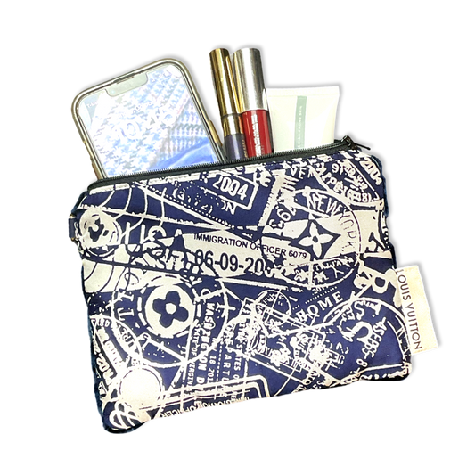 Travel Stamps   Silk Scarf All-Around Bag