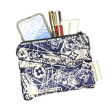 Travel Stamps   Silk Scarf All-Around Bag